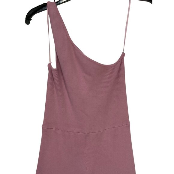 Free People Waverly Jumpsuit in Lilac Wine Medium New Womens Knit Outfit - Picture 5 of 13